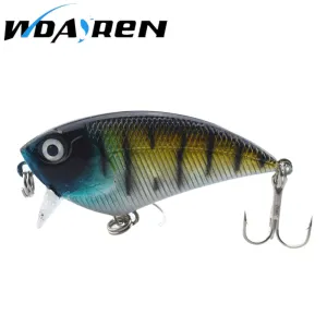 1Pcs Crankbait Minnow Trolling Lure Fishing Tackle Wobbler Swimbait Fishing 5.5cm 6.6g Fishing Lure Artificial Hard Bait FA-277