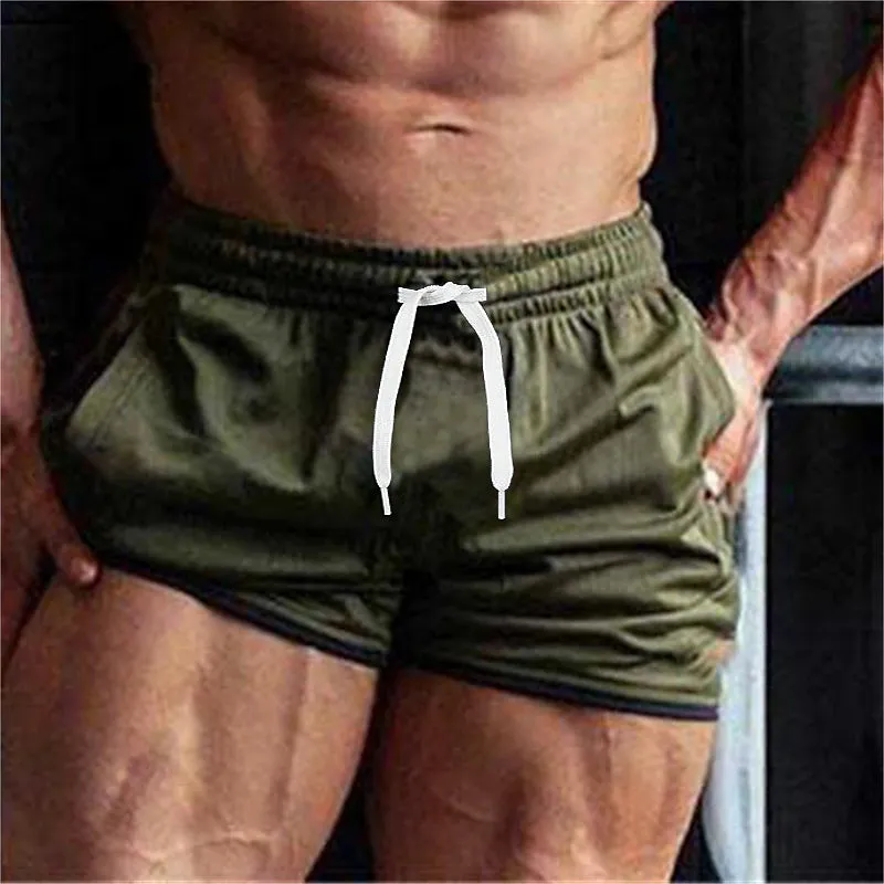 3" Men's Camo Fitness Shorts with Quick Dry Technology