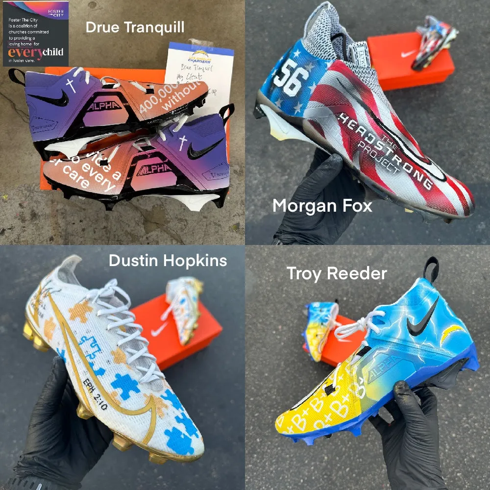 4 Pairs Custom Cleats - Custom Order