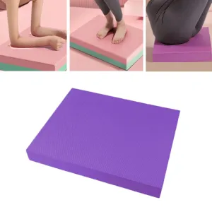 40x50x6cm Balance Mat Sports Kneeling Mat Fitness Flat Support Mat, Specification: Purple