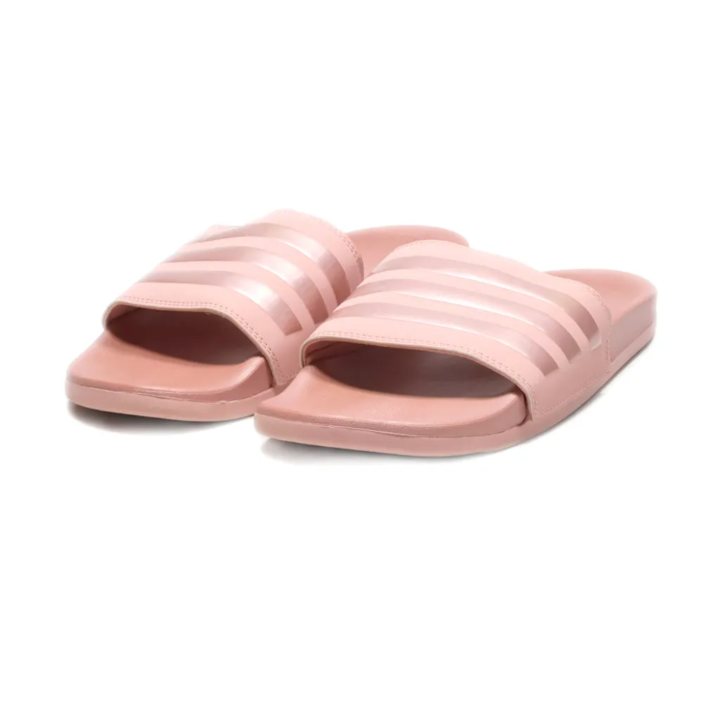 Adidas Adilette Sliders Fabric Pink Colour For Men