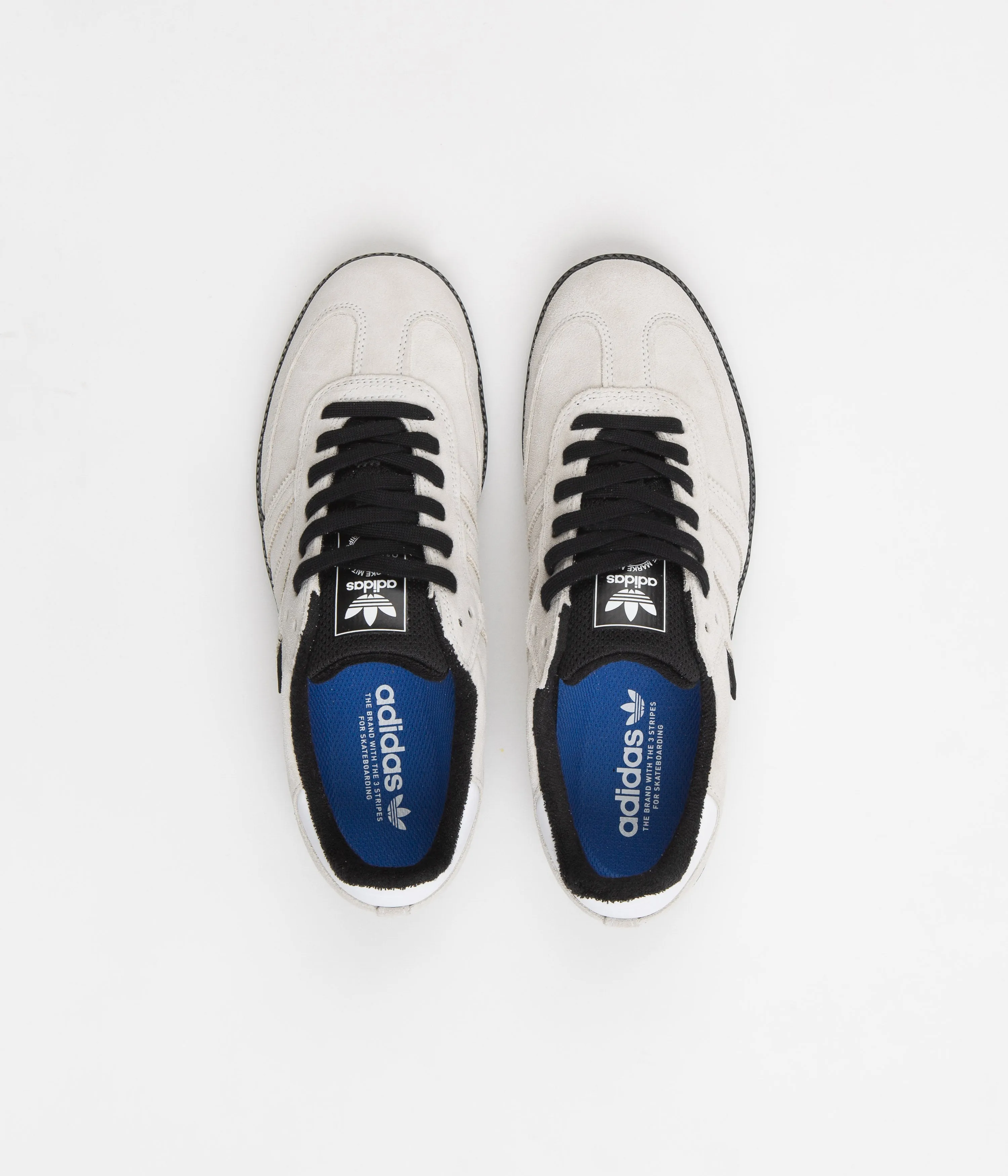 Adidas Samba ADV Shoes - FTWR White / Core Black / Bluebird