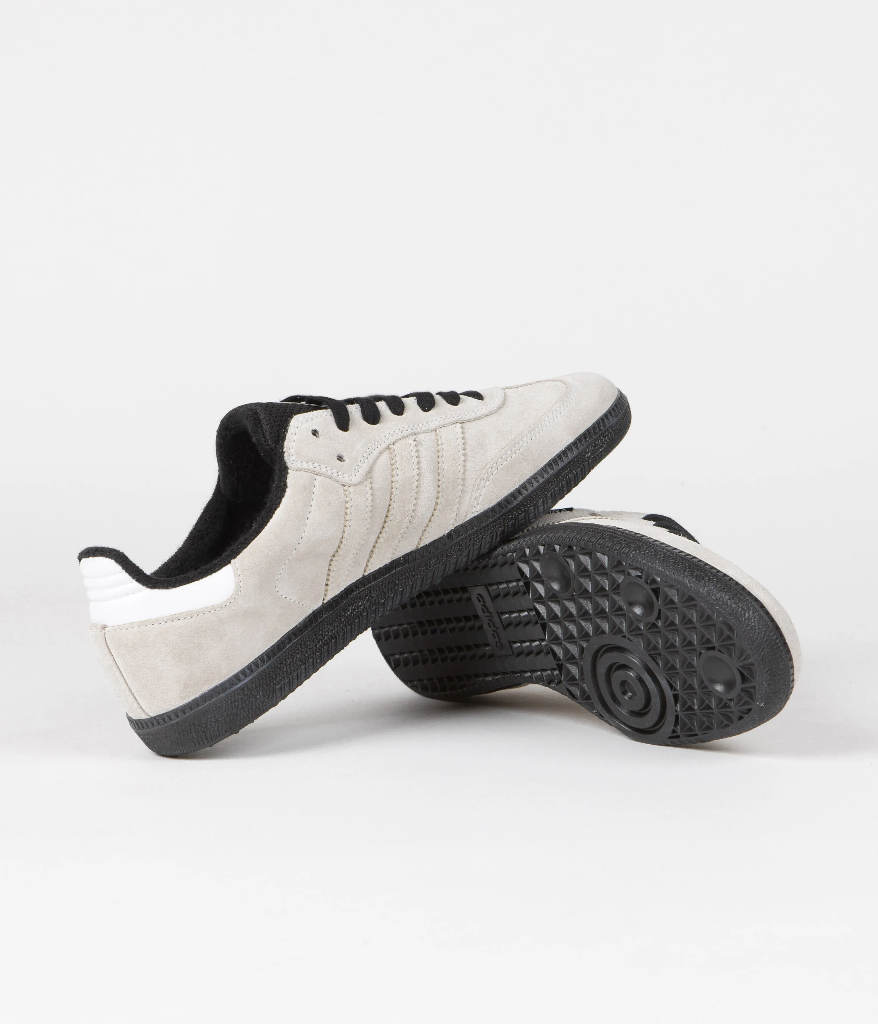 Adidas Samba ADV Shoes - FTWR White / Core Black / Bluebird