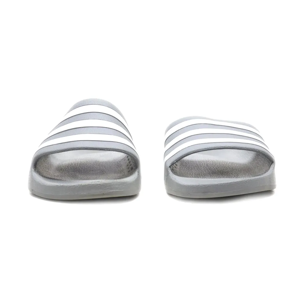 Adidas Sliders Rubber Grey Colour For Women