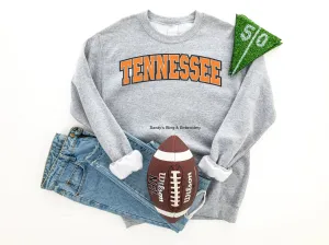 Adult Tennessee Arched Gray Sweatshirt