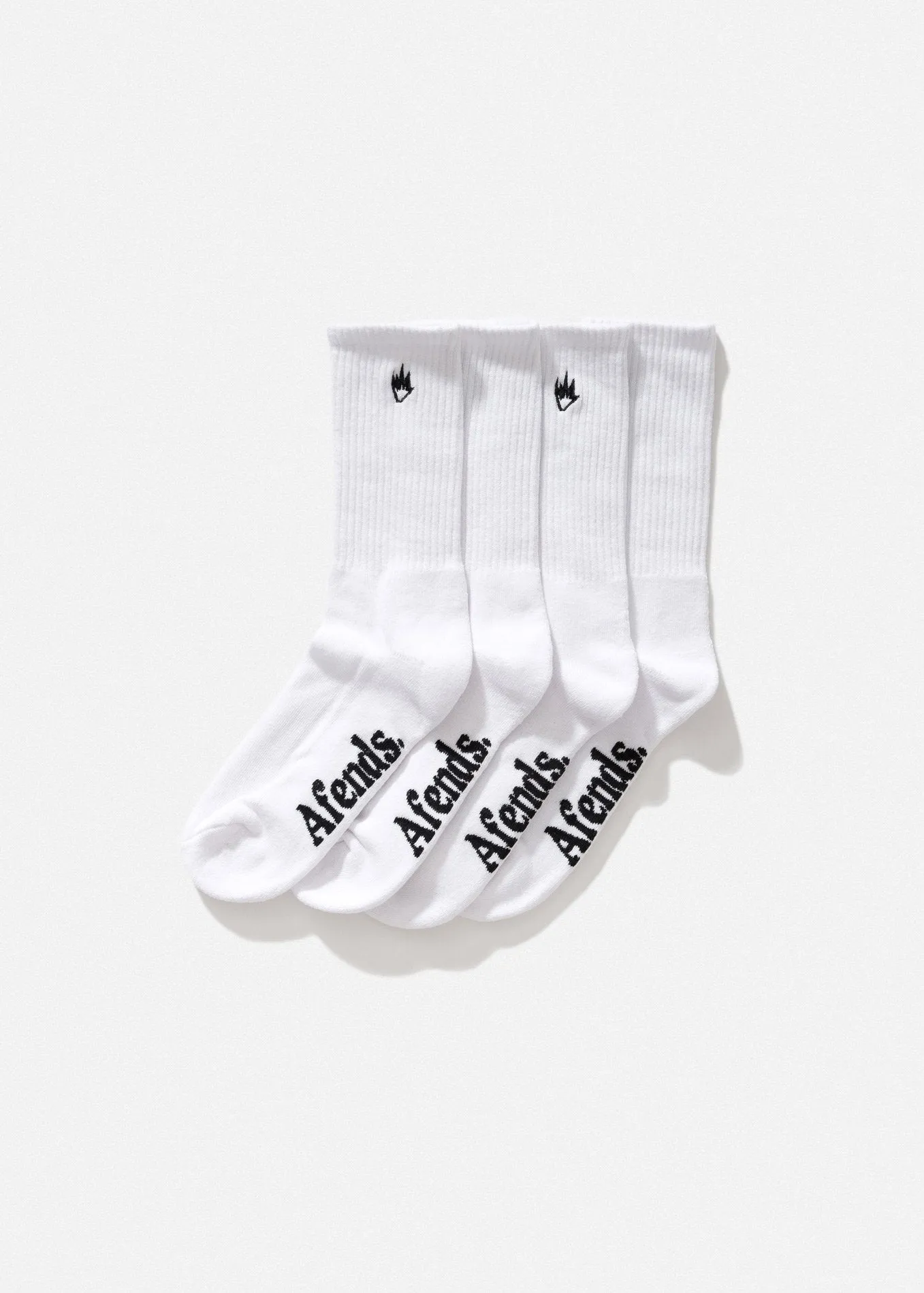 Afends Unisex Flame - Two Pack Socks