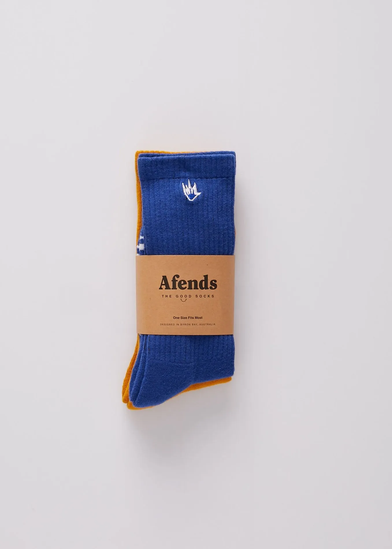 Afends Unisex Flame - Two Pack Socks