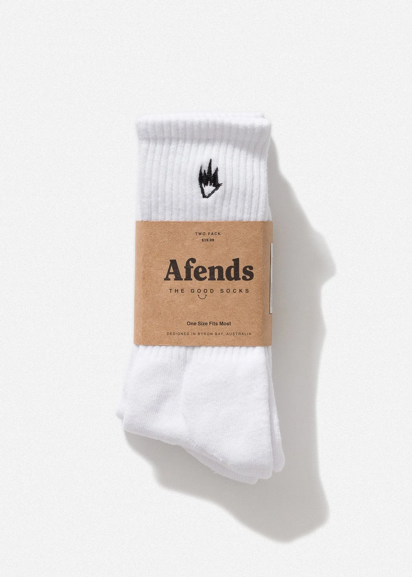 Afends Unisex Flame - Two Pack Socks