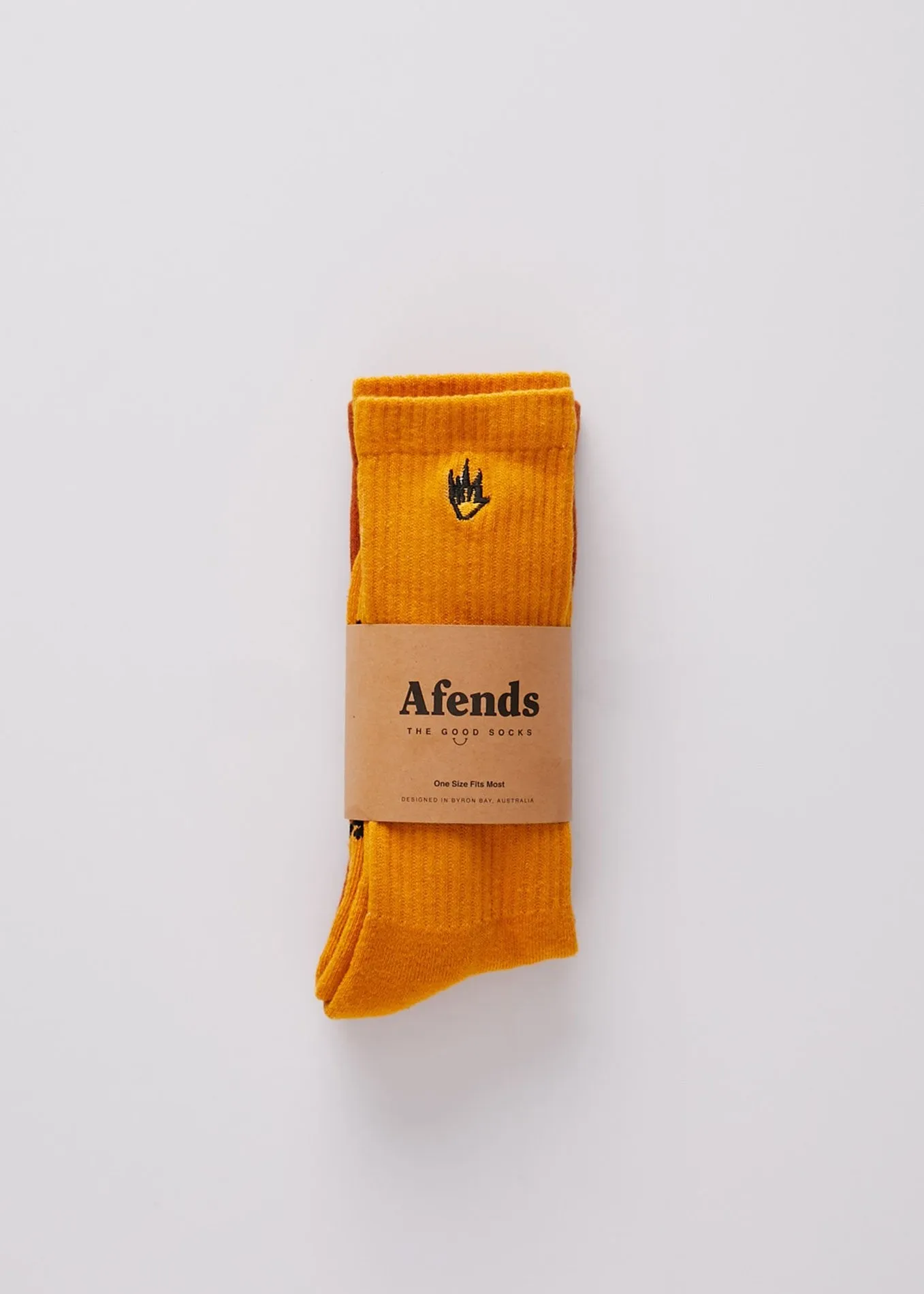 Afends Unisex Flame - Two Pack Socks