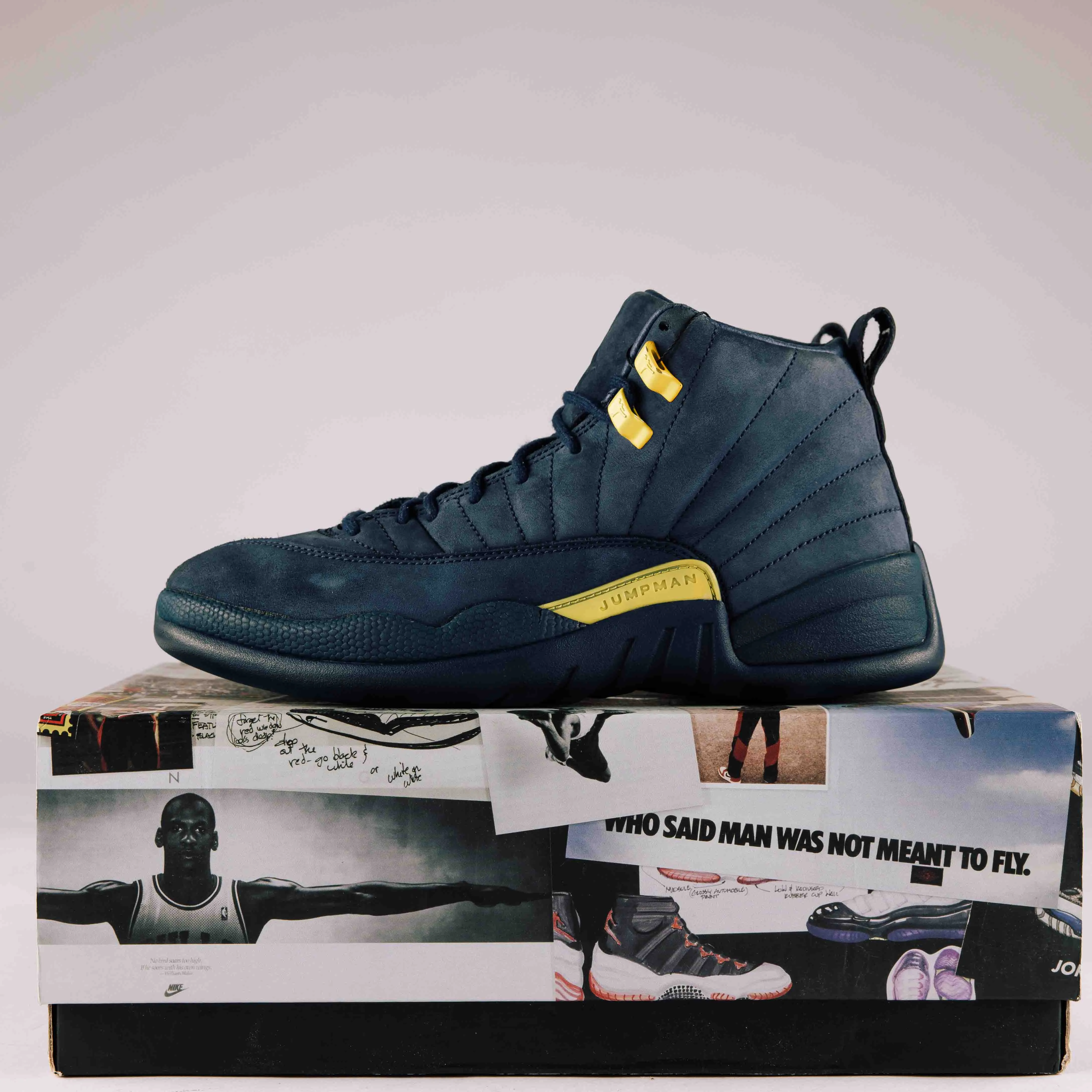 Air Jordan Retro 12 Michigan - Used - 0202