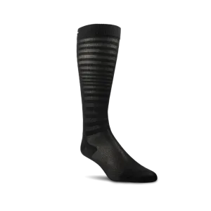 Ariat Unisex AriatTEK Ultrathin Performance Blk/Gry Socks AR2343-002