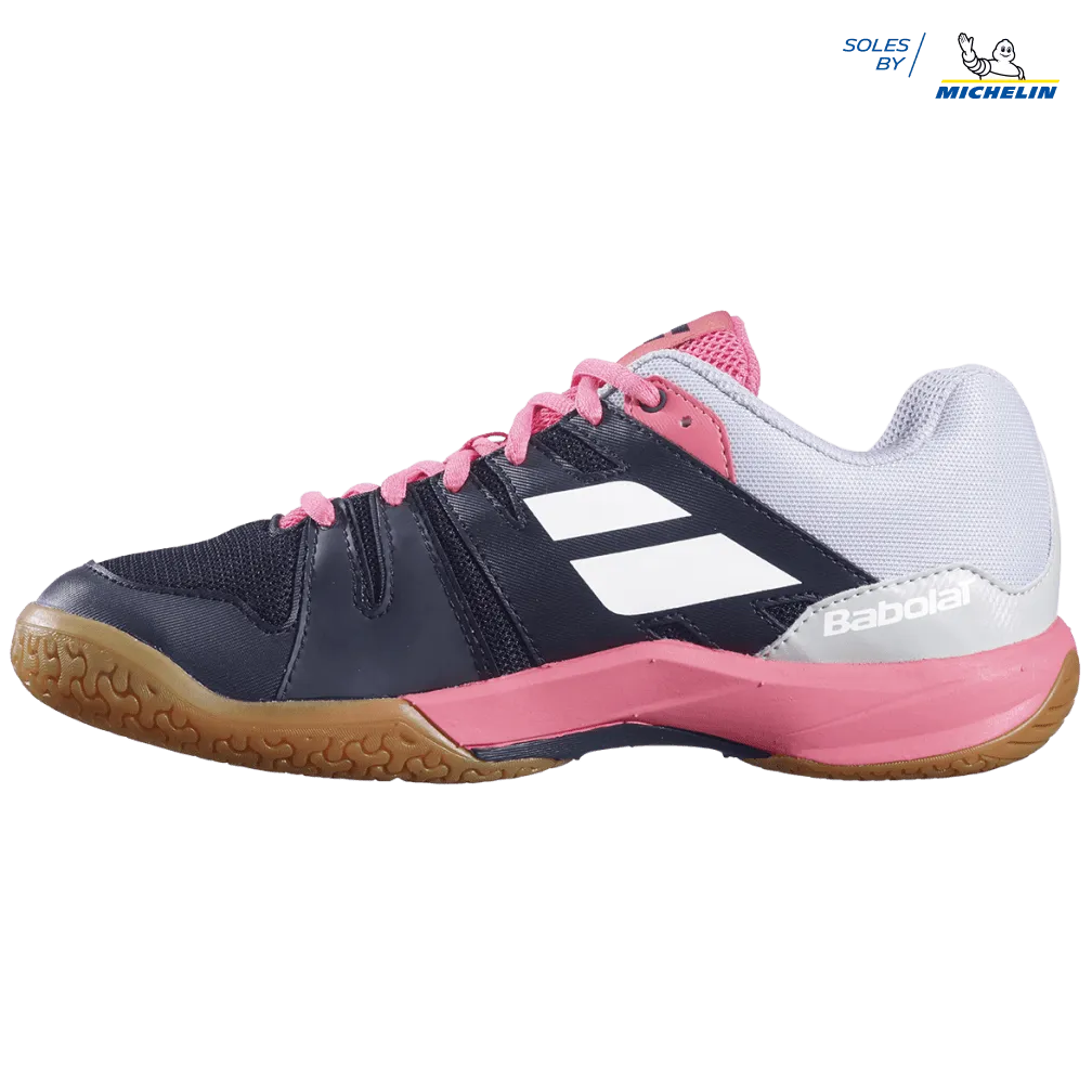 Babolat Shadow Team Women's Badminton Shoes - Black/Pink