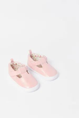 Baby Pink Pump Shoe