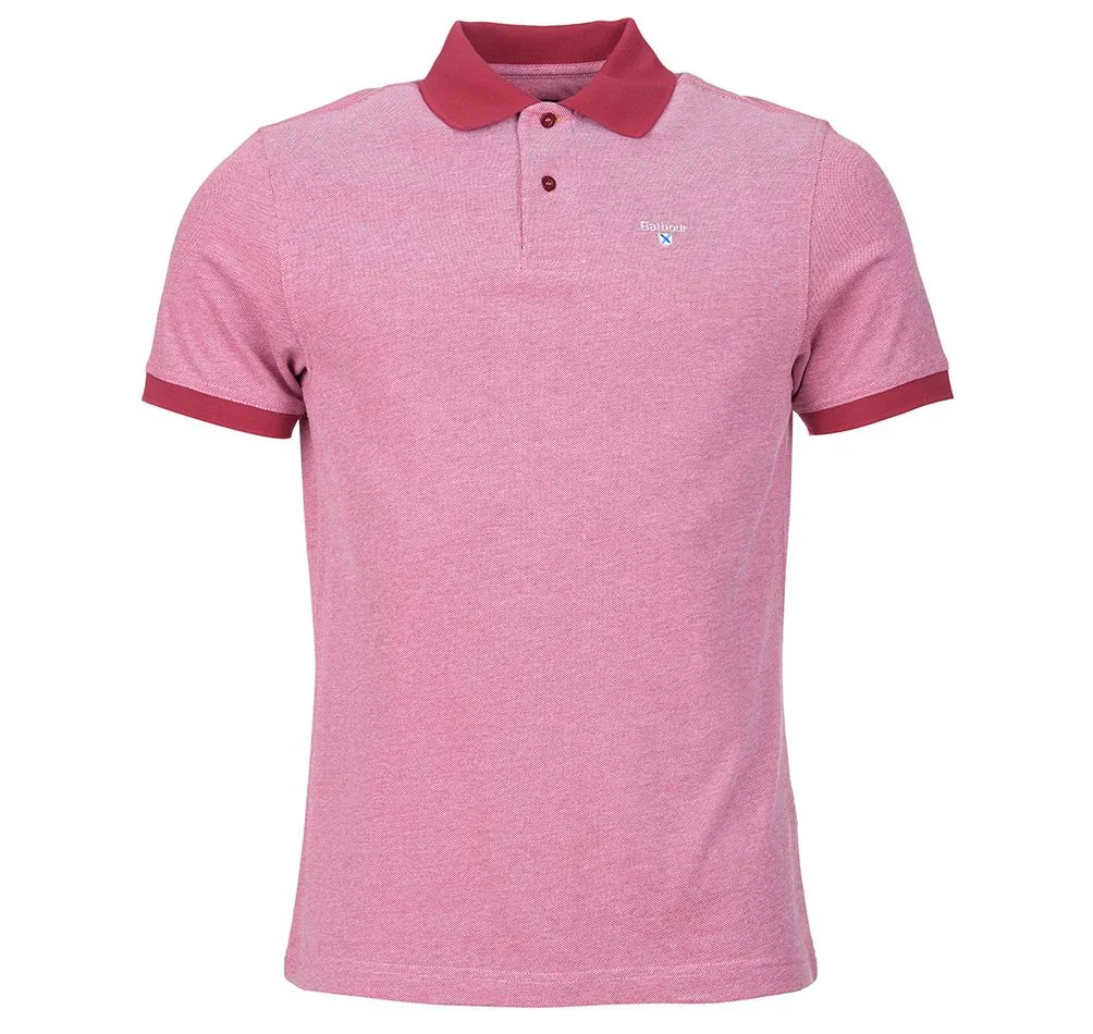 Barbour - Essential Sports Polo, Mix Raspberry