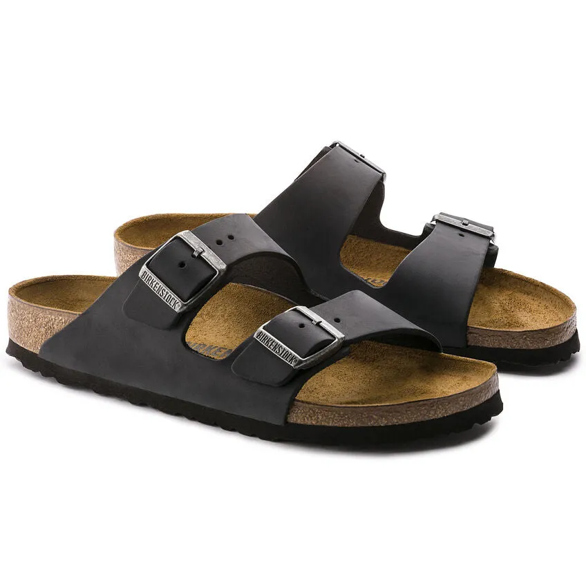 Birkenstock Arizona full grain oiled black leather r552111 black