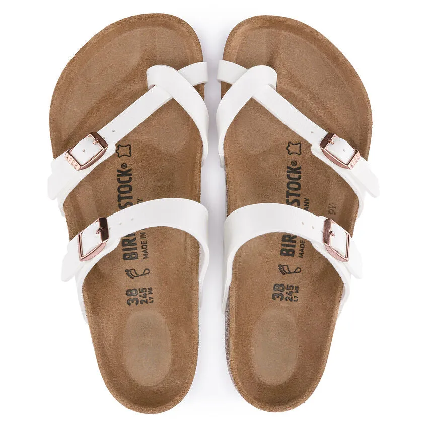 Birkenstock mayari birko flor 71051 white