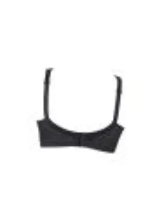 Black Maximum Support Momentum Sports Bra