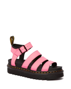 BLAIRE PINK HYDRO GLADIATOR SANDALS