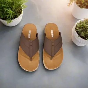 Brown Men Slippers