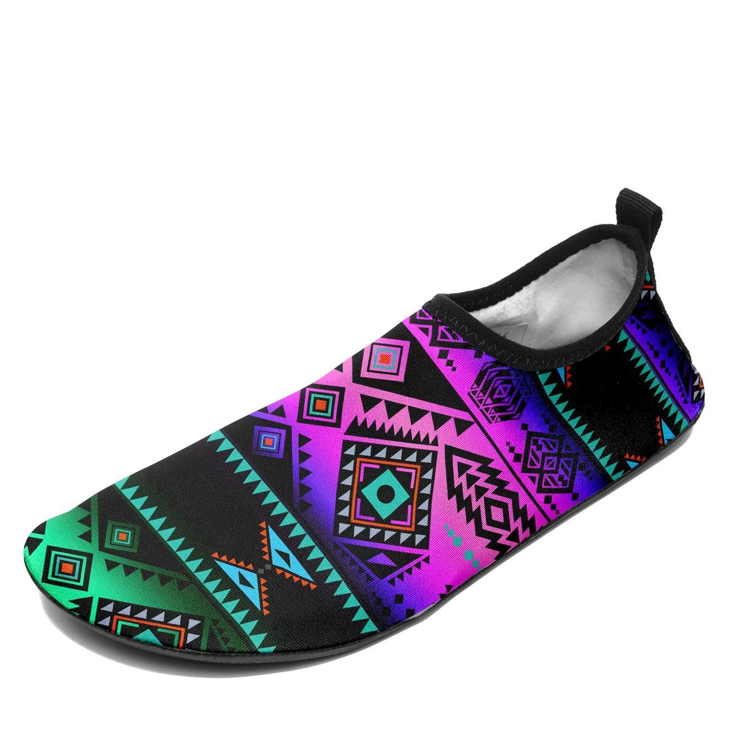 California Coast Sunrise Sockamoccs Kid's Sockamoccs Slip On Shoes