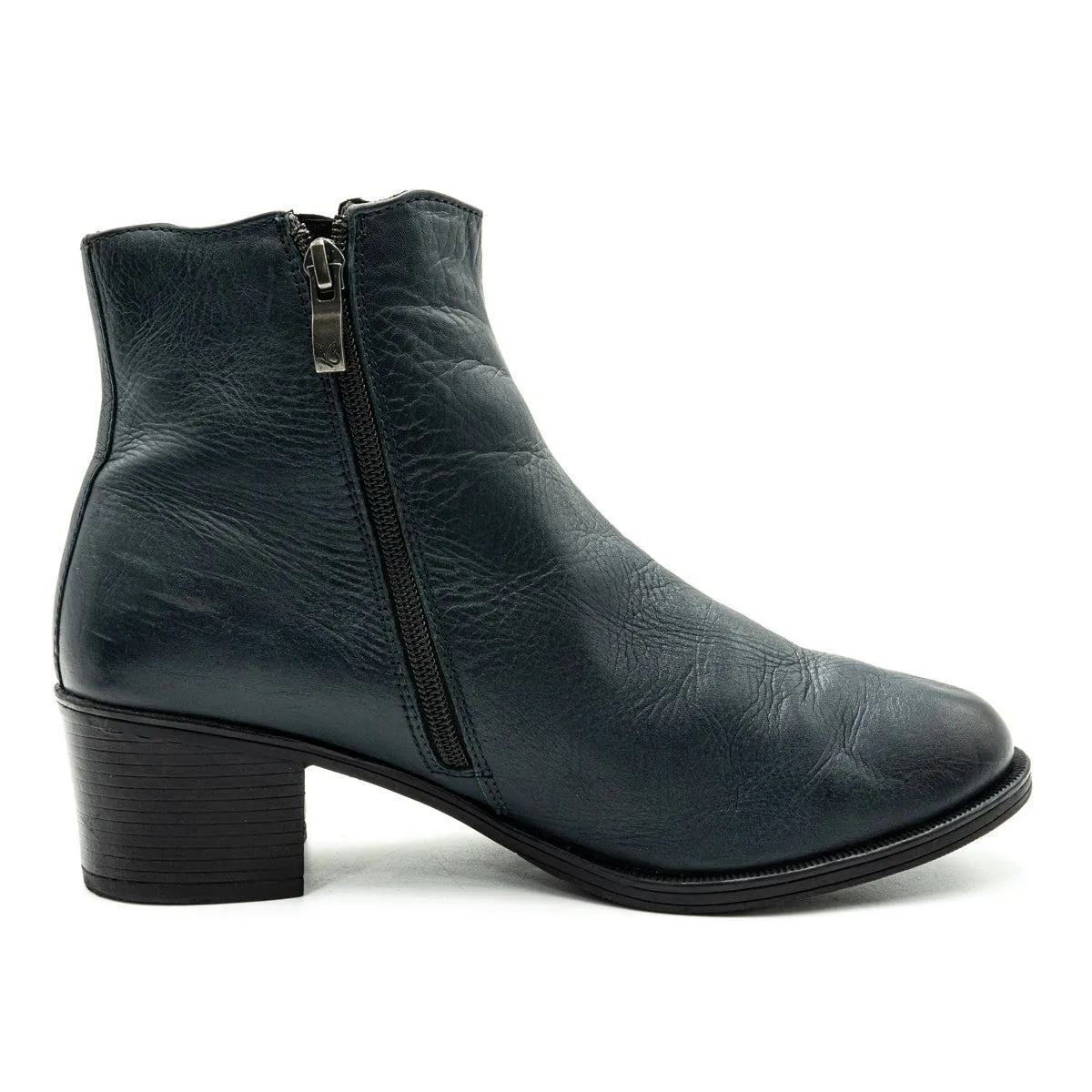 Caprice Ankle Boots Leather Black Colour For Women