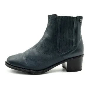 Caprice Ankle Boots Leather Black Colour For Women