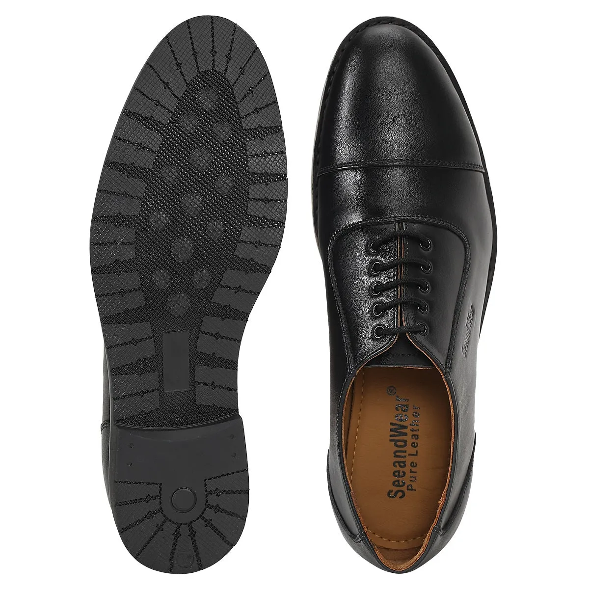 Classic Oxford Leather Formal Shoes -Defective