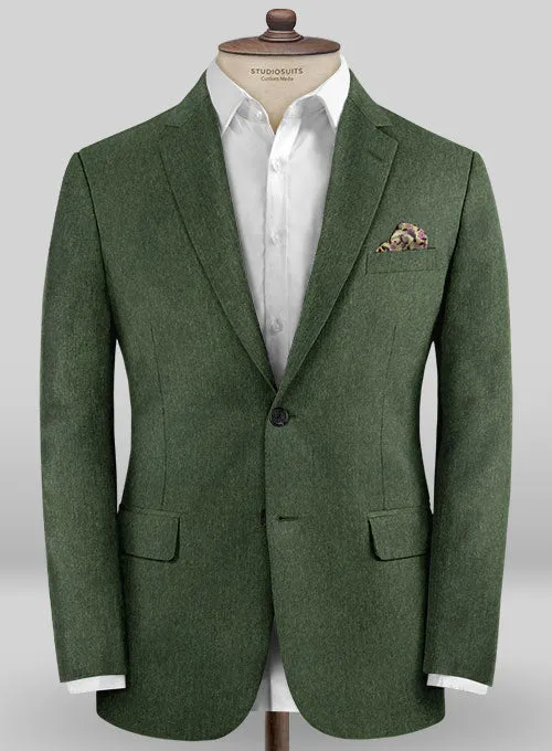 Colombo Olive Green Cashmere Jacket