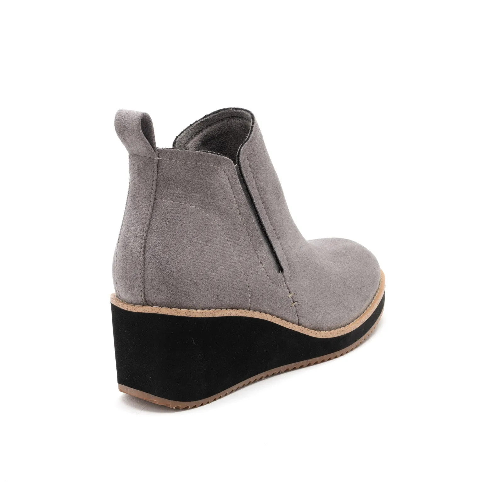 Corkys Tomb Booties - Grey Suede