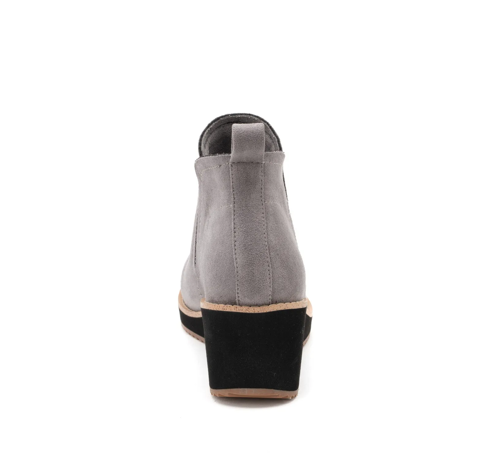 Corkys Tomb Booties - Grey Suede