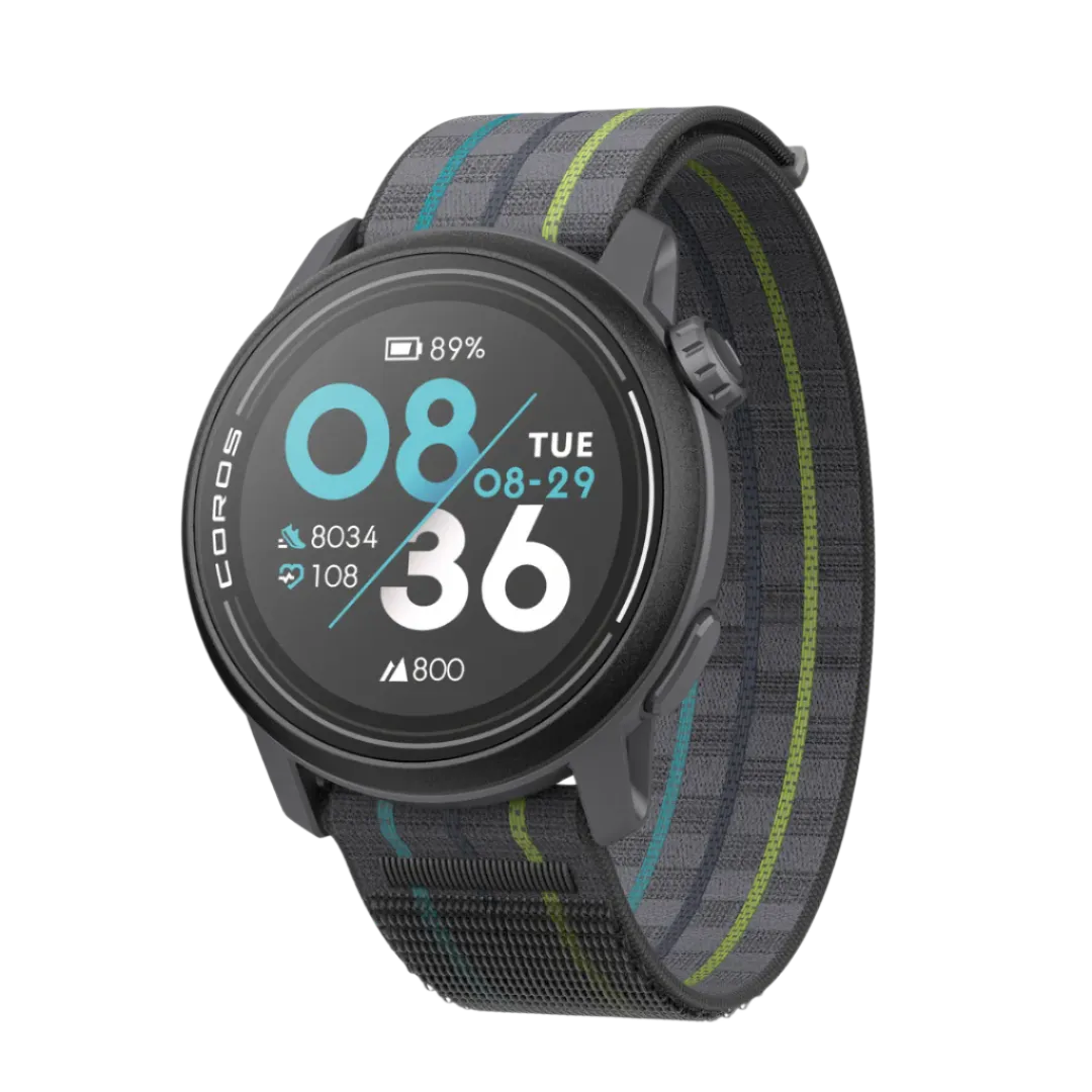 COROS - Pace 3 GPS Sport Watch - Black Nylon