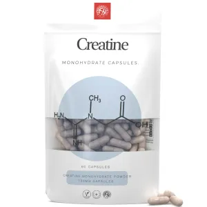 Creatine Monohydrate 750mg Capsules Vegan