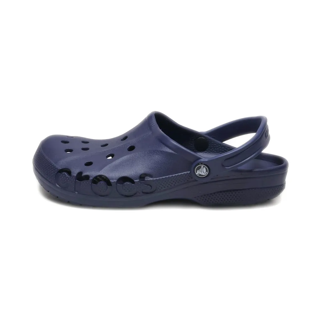 Crocs Baya Clogs Rubber Blue Colour For Women