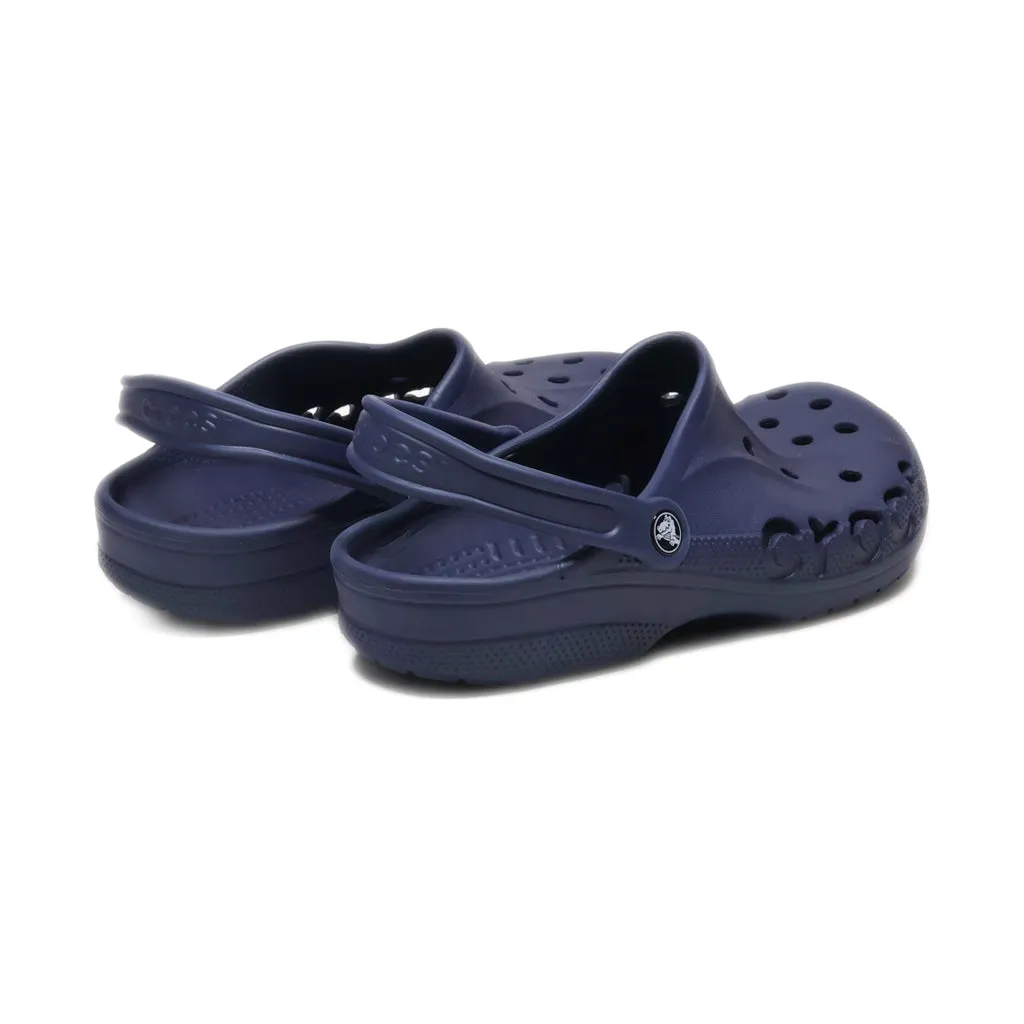 Crocs Baya Clogs Rubber Blue Colour For Women