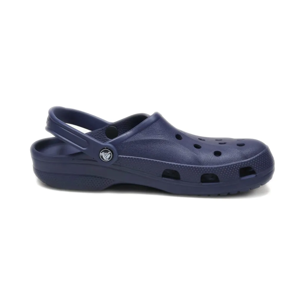 Crocs Baya Clogs Rubber Blue Colour For Women