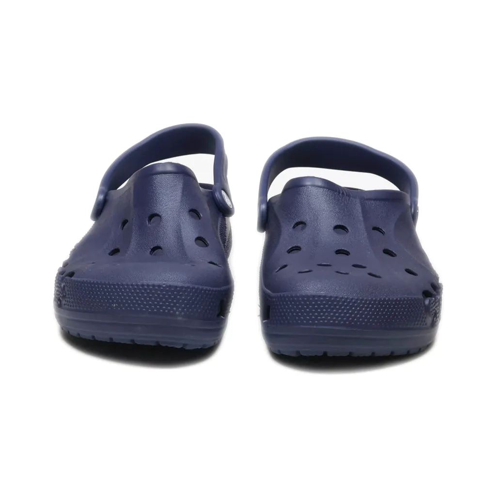 Crocs Baya Clogs Rubber Blue Colour For Women