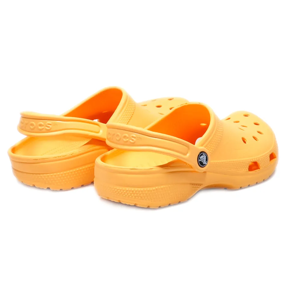 Crocs Classic Clogs Rubber Orange Colour For Women