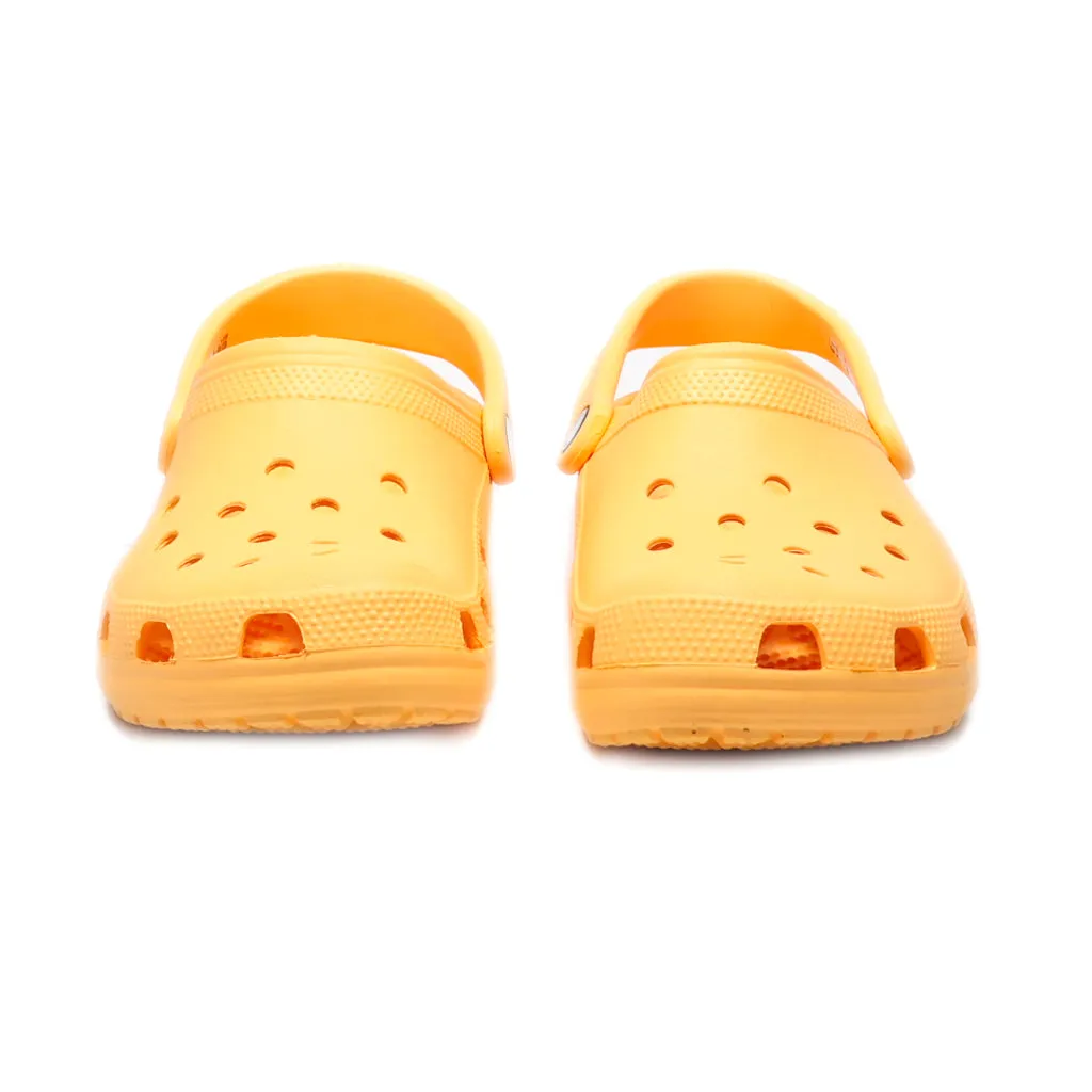 Crocs Classic Clogs Rubber Orange Colour For Women