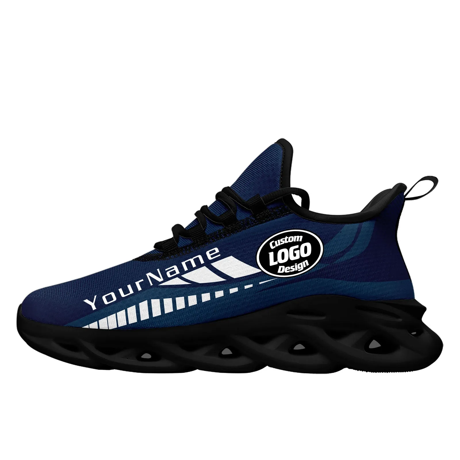 Custom Blue Dallas Maxsoul Shoes Personalized Sneaker FN003-D020325-9