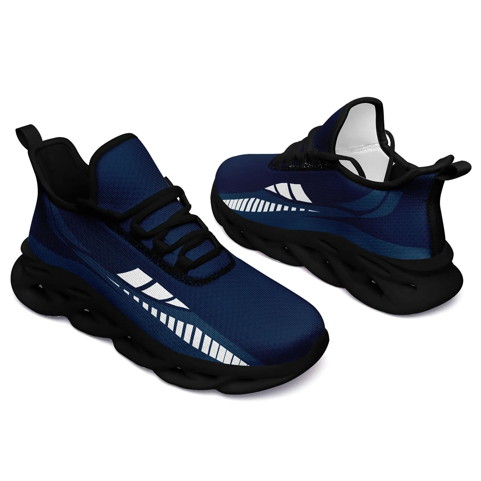 Custom Blue Dallas Maxsoul Shoes Personalized Sneaker FN003-D020325-9