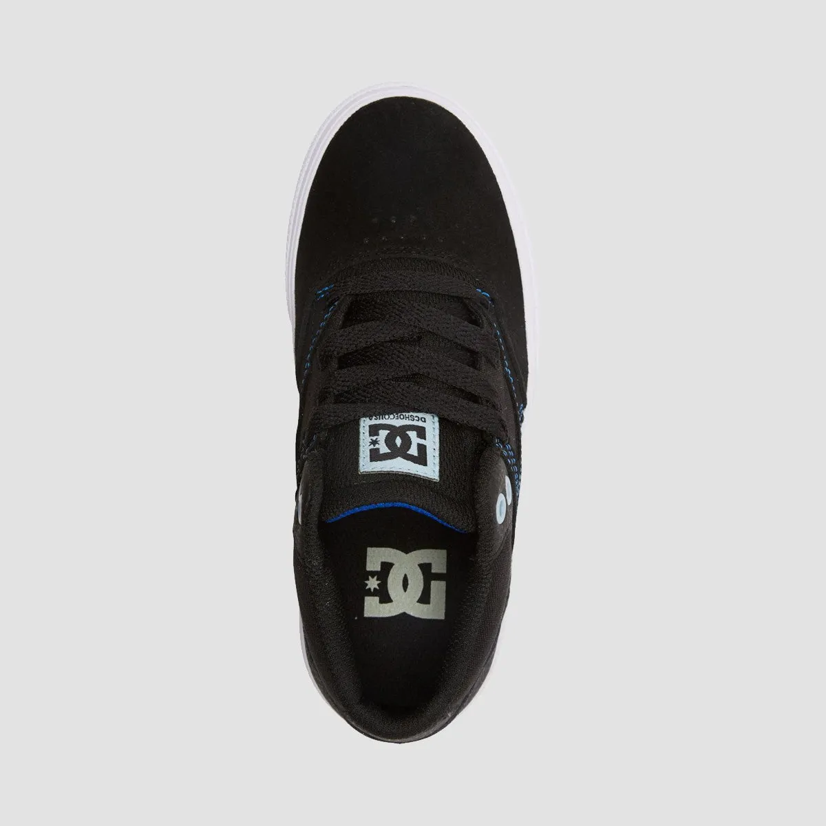 DC Kalis Vulc Mid Shoes - Black/Blue - Kids