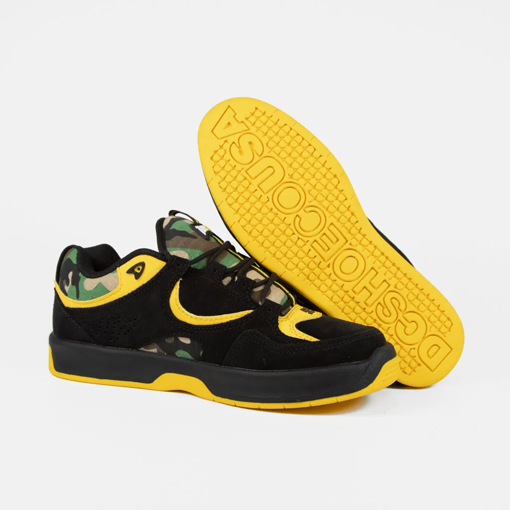 DC Shoes - Thrasher x Kalynx Shoes - Black / Yellow / Camo