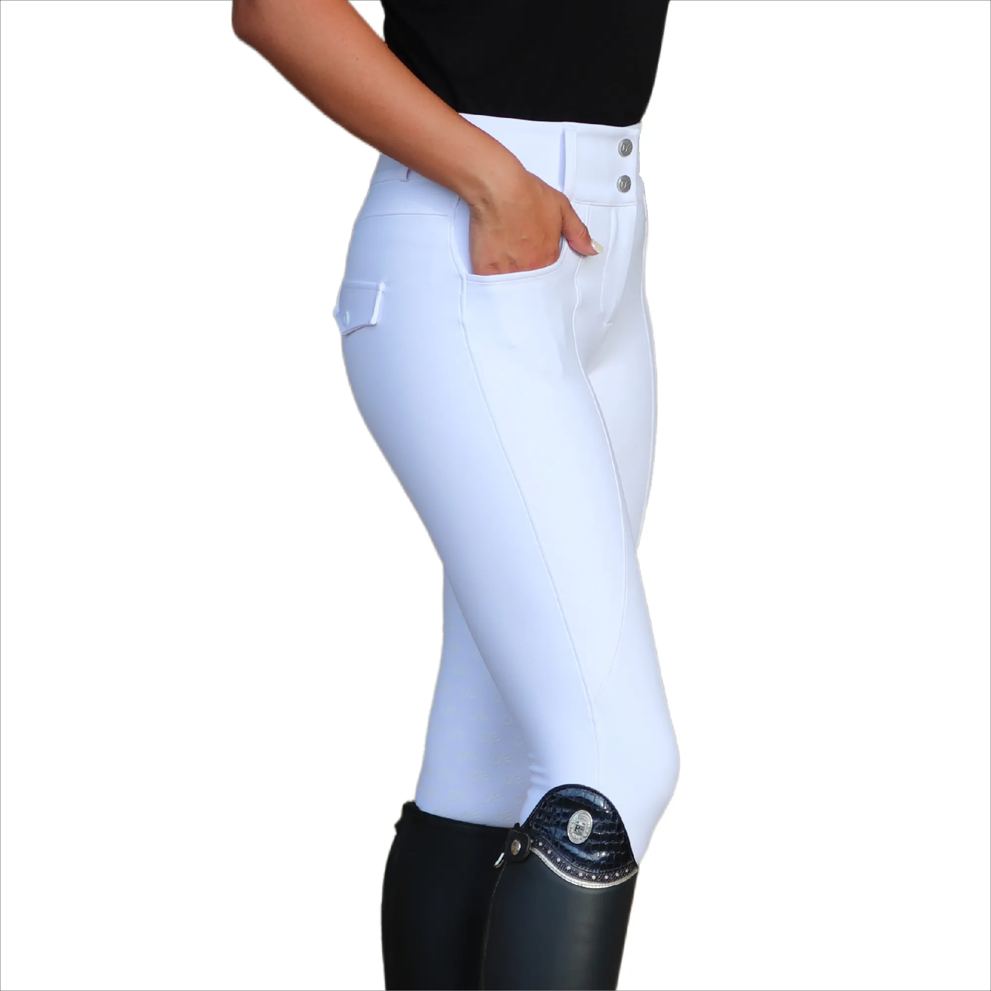 Dignified Competition Breeches - White