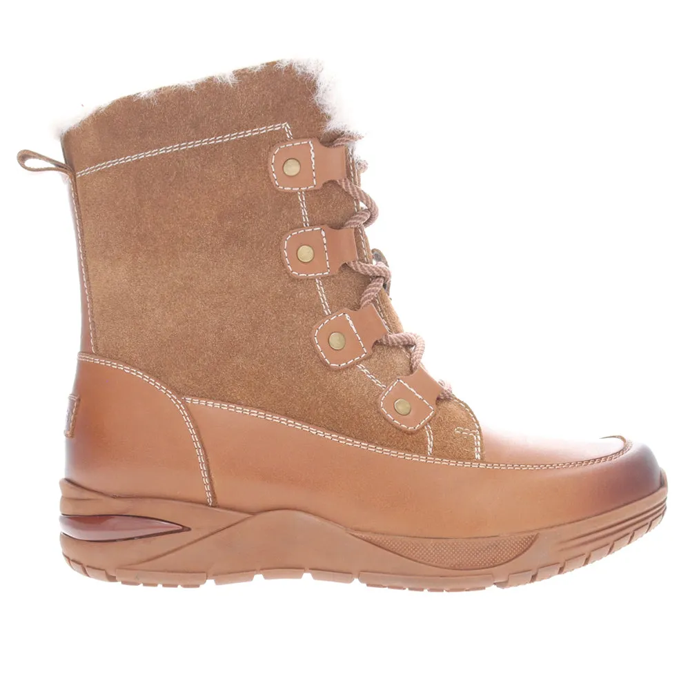 Dulcie Round Toe Lace Up Boots