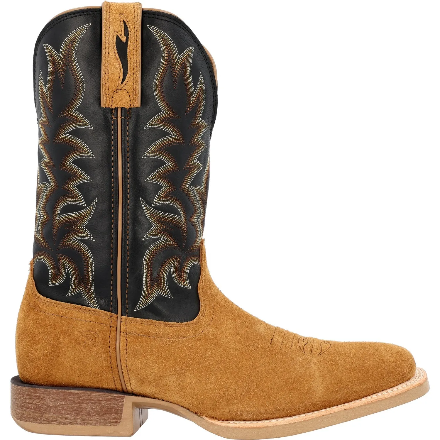 Durango Mens Rebel Pro Western Harvest Wheat/Black Leather Cowboy Boots