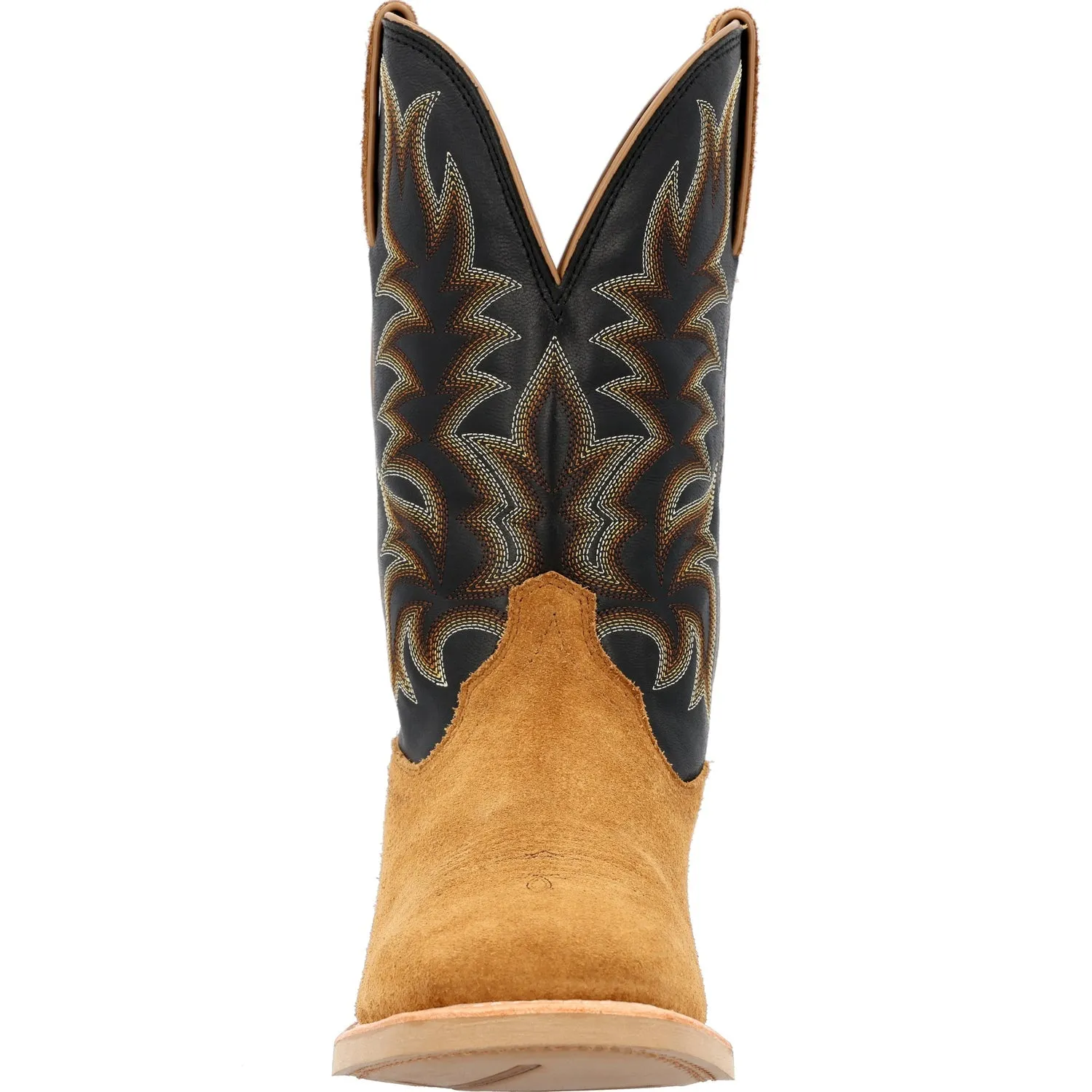 Durango Mens Rebel Pro Western Harvest Wheat/Black Leather Cowboy Boots