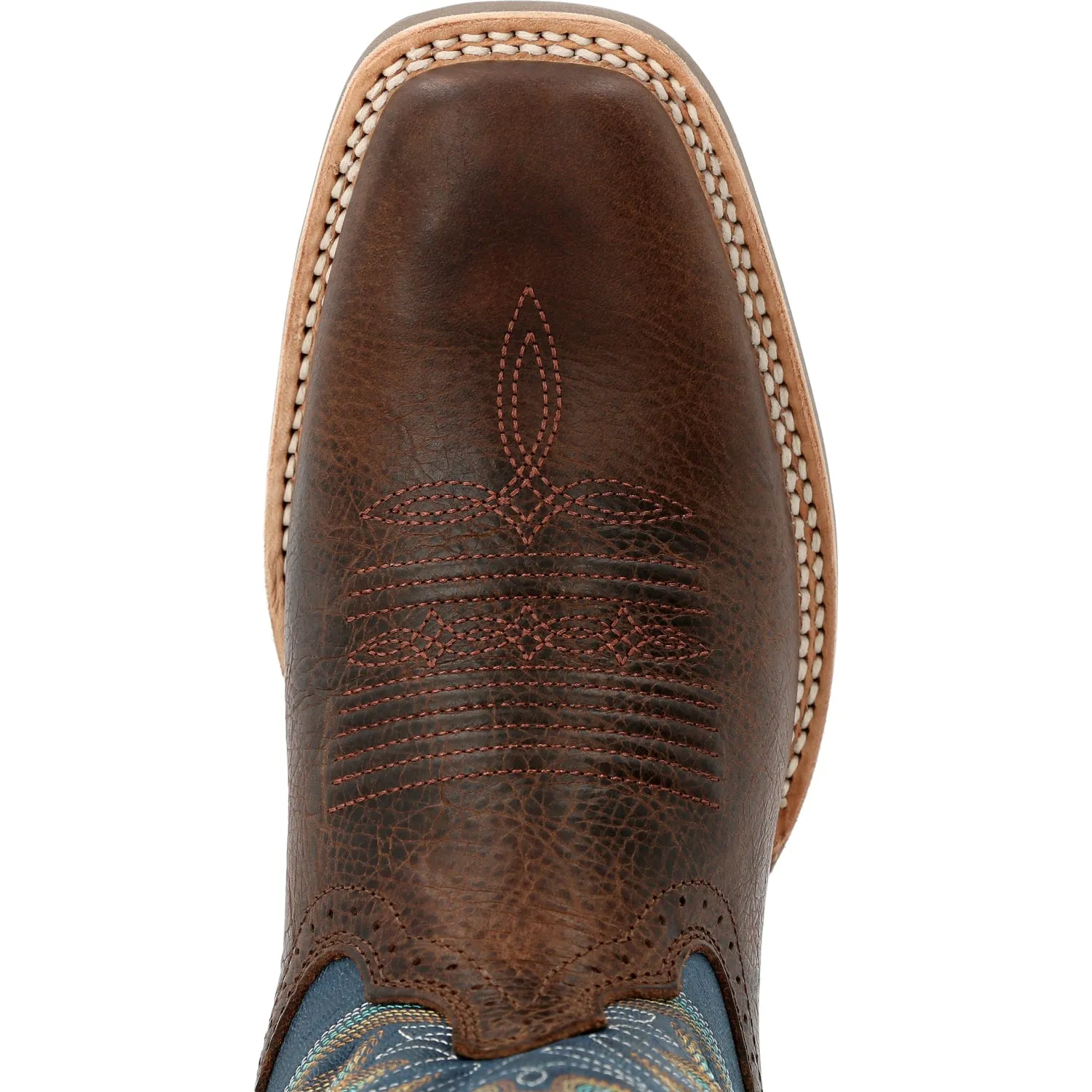 Durango Mens Rebel Pro Western Hickory/Denim Leather Cowboy Boots