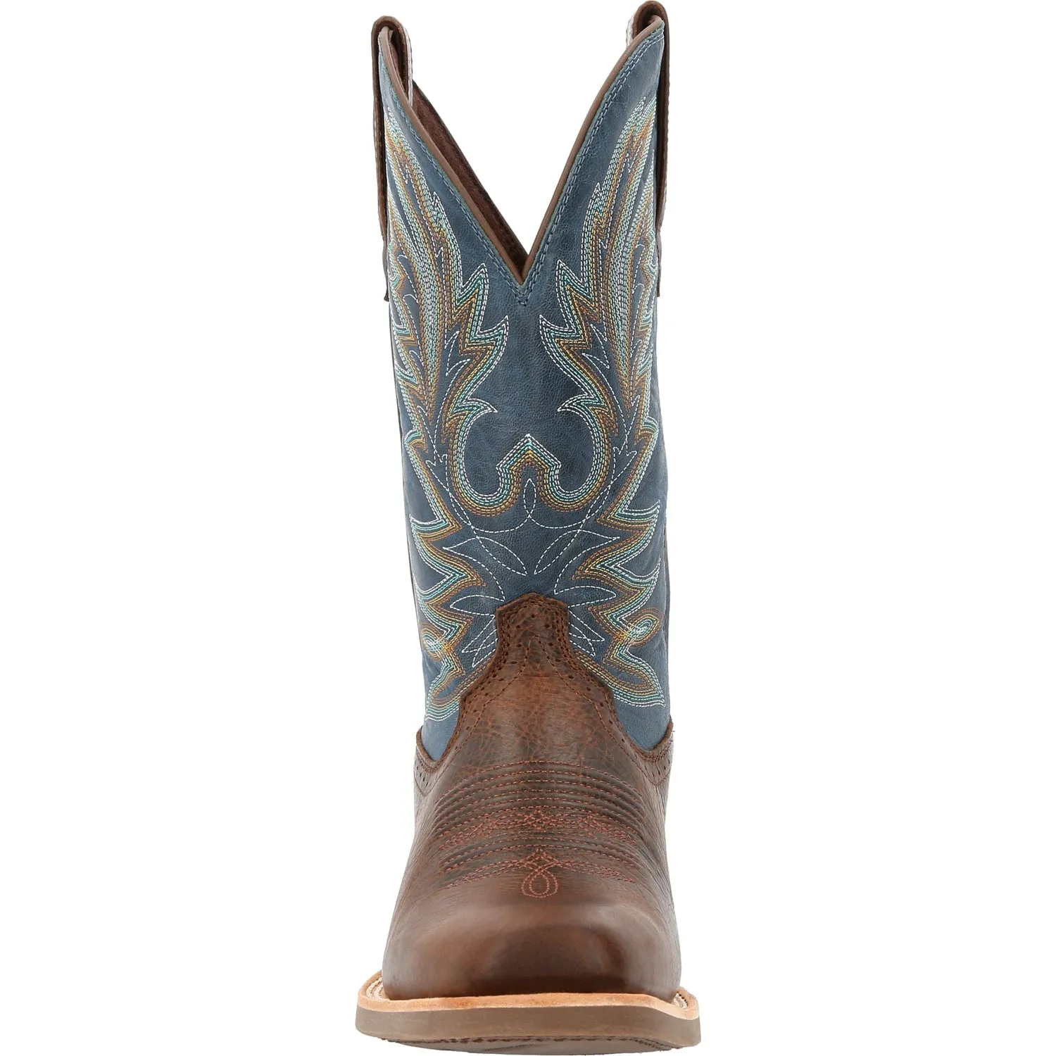 Durango Mens Rebel Pro Western Hickory/Denim Leather Cowboy Boots