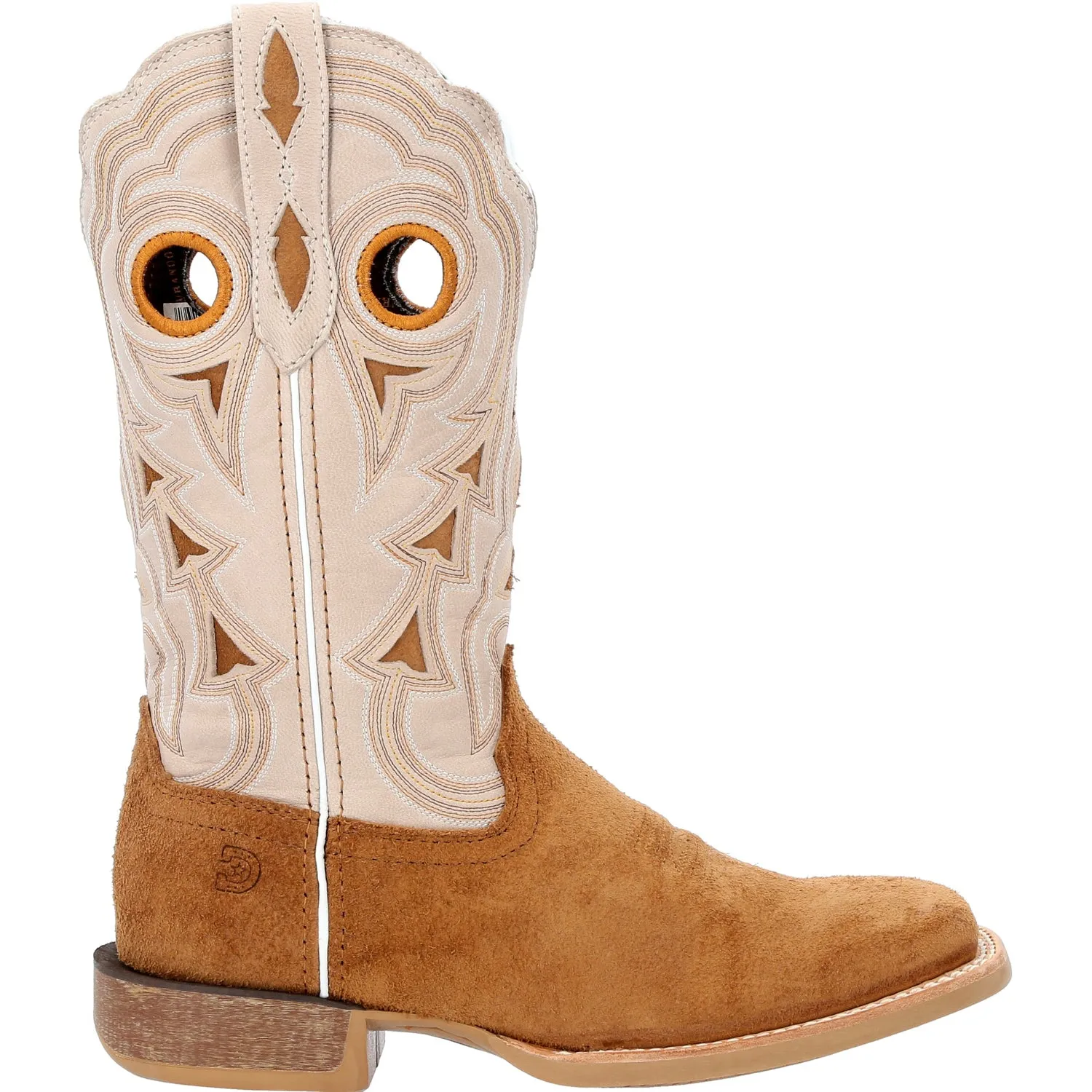 Durango Womens Lady Rebel Pro Caramel Crunch Leather Cowboy Boots