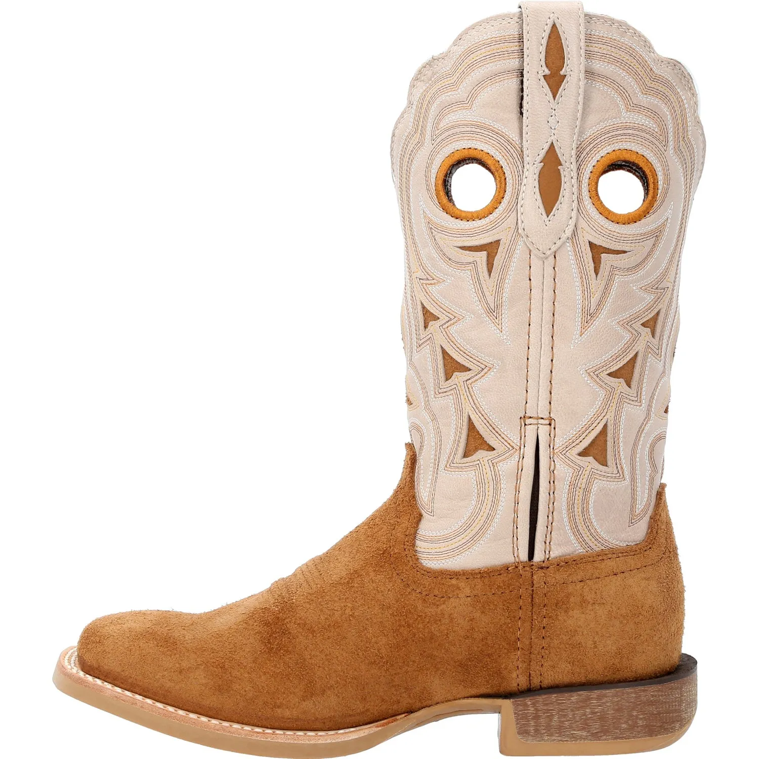 Durango Womens Lady Rebel Pro Caramel Crunch Leather Cowboy Boots